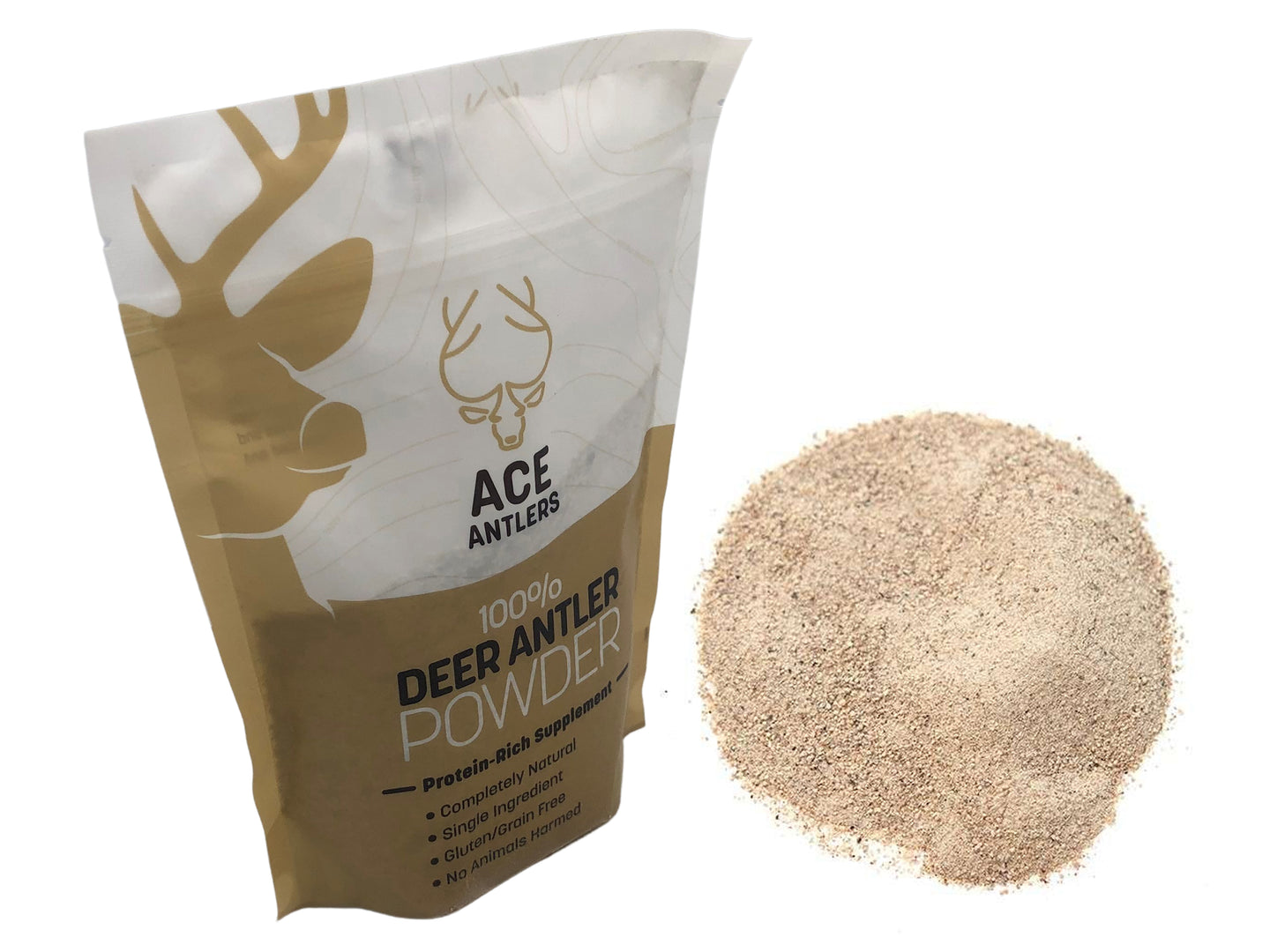 ace antlers deer antler powder for dogs